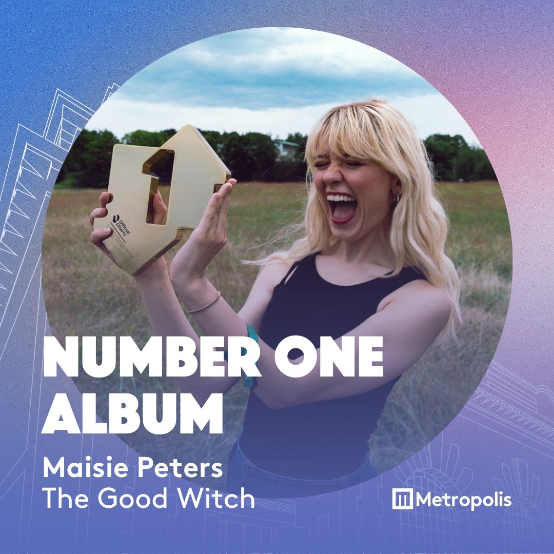 We’d like to congratulate Maisie Peters on reaching Number 1 on the Official Charts with her album, ‘The Good Witch’! We’re happy to have been part of the journey, with Stuart Hawkes mastering the album.

Maisie is truly casting a spell over the music scene, being the youngest British female solo artist to hit this achievement in almost a decade. As well as having amazing physical sales too, topping the Official Record Store Chart. 

Haven’t heard it yet? Take a listen with  in our bio!